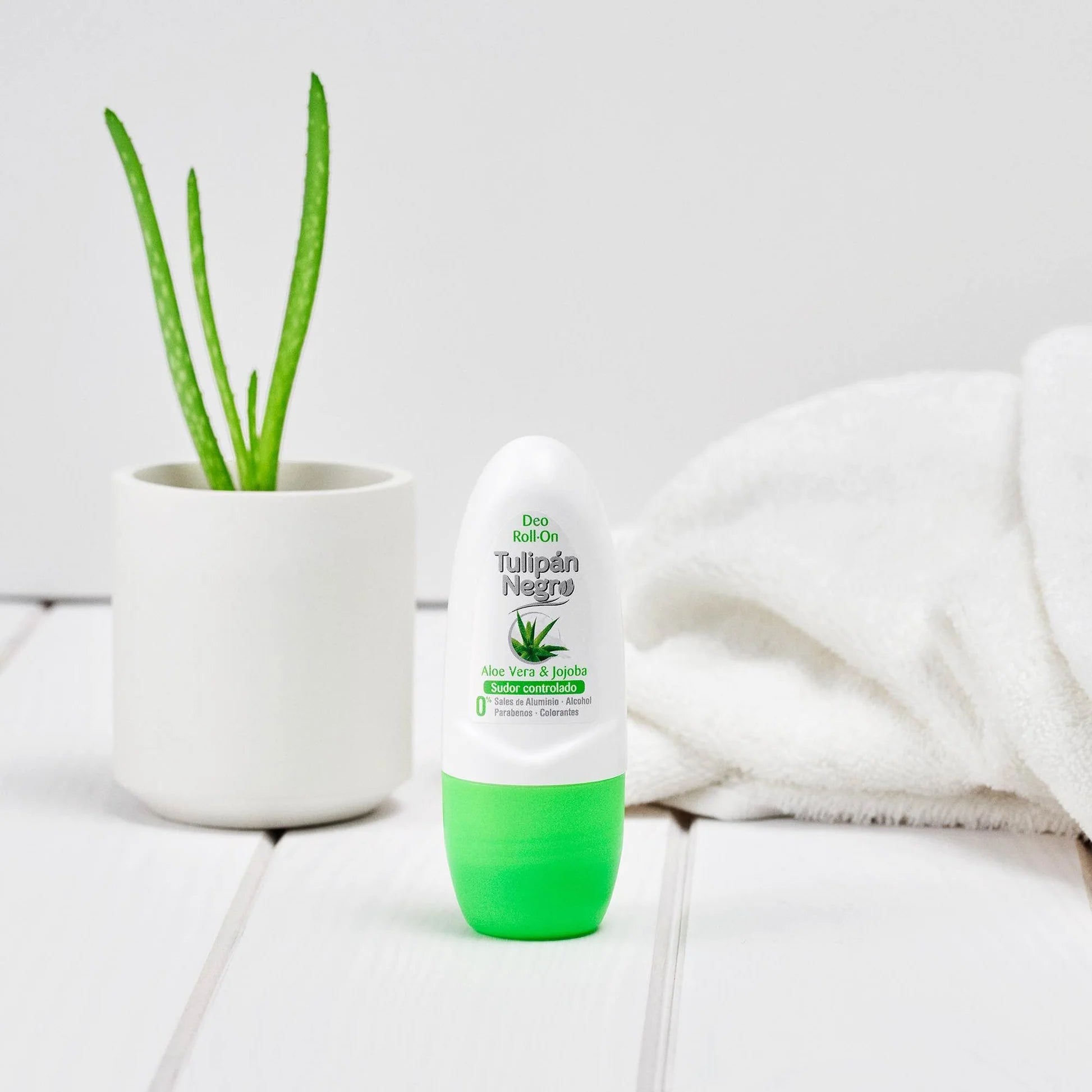 Déodorant roll on Aloe vera et jojoba - Tulipan Negro