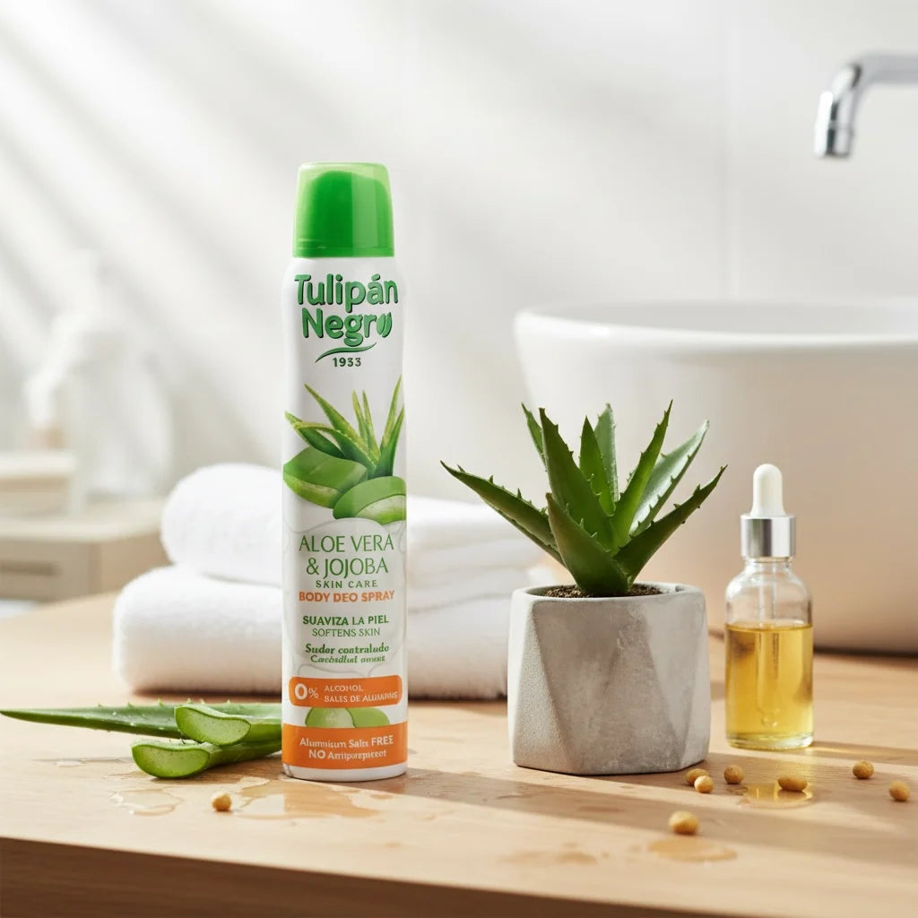 Déodorant Aloe vera et huile de jojoba - adoucis - Tulipan Negro