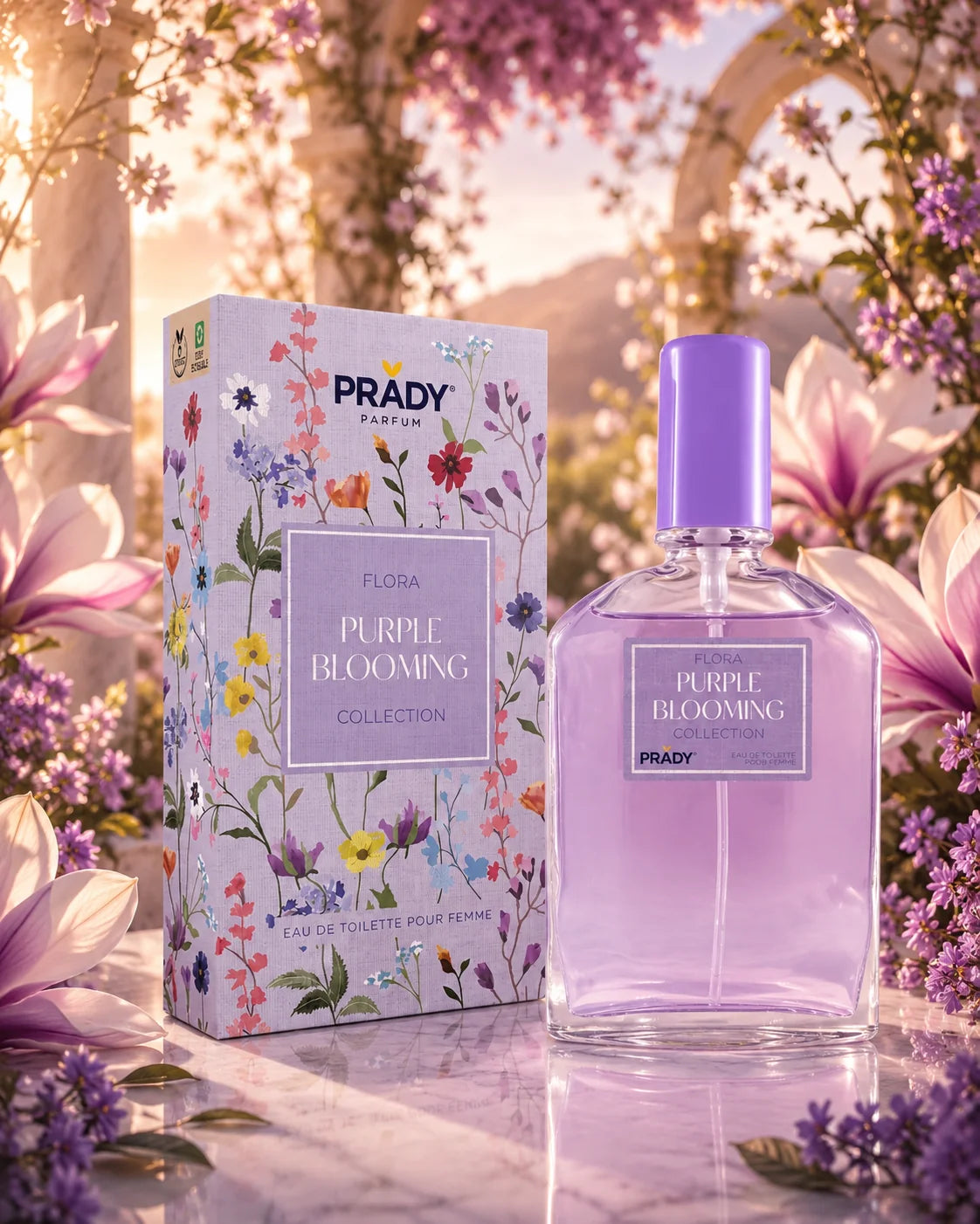 Parfums 90 ml PURPLE BLOOMING - Prady